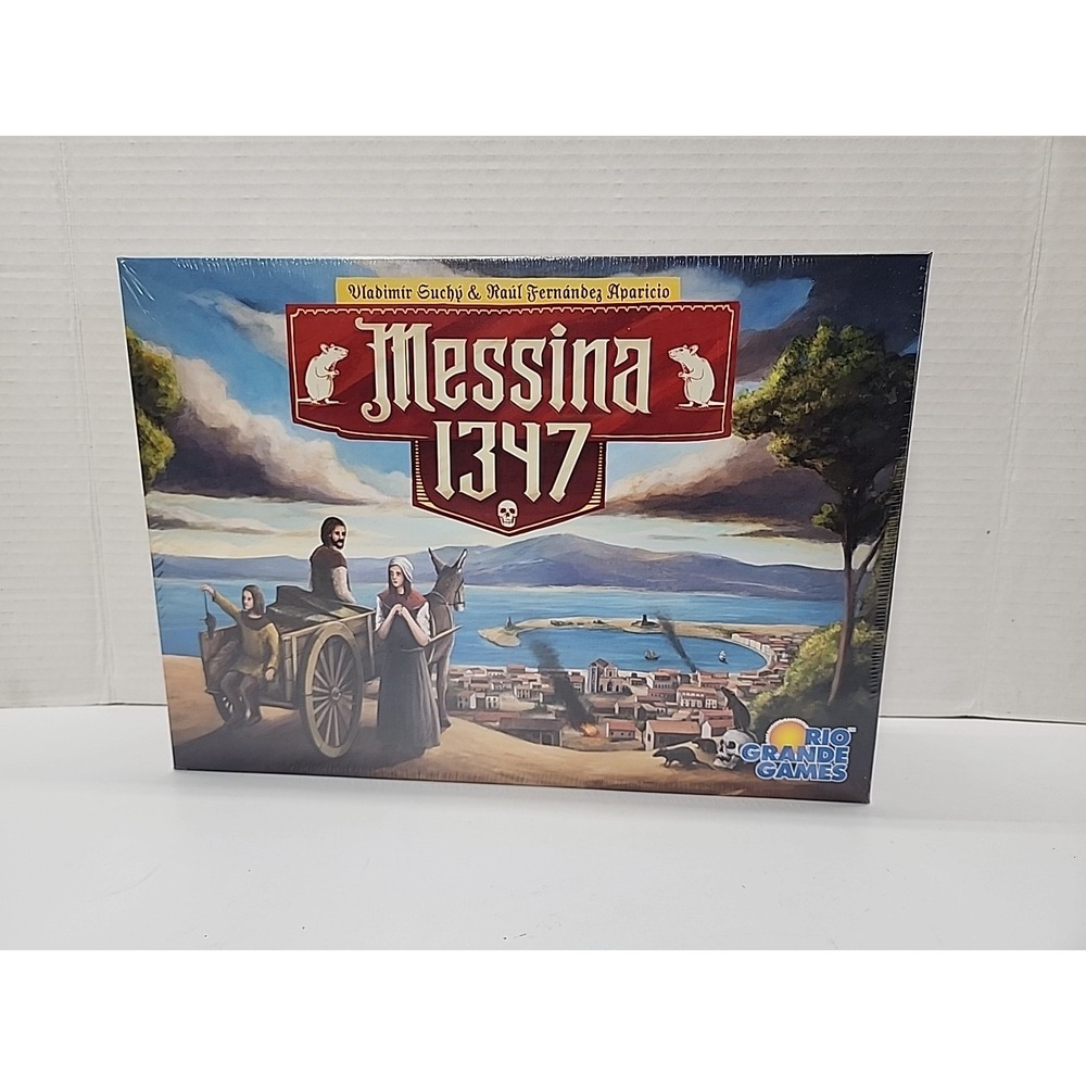 Messina 1347 Board Game Rio Grande Games NIB‎